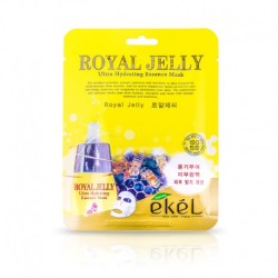 EKEL ROYAL JELLY Ultra Hydrating Essence Mask - Reģenerējoša auduma maska taukainai un problemātiskai ādai