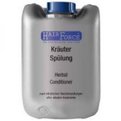 Profesionālais zāļu kondicionieris taukainiem un normāliem matiem HAIR FORCE 10L