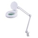 Magnifying lamp with table fixation, LED, 5 diopter