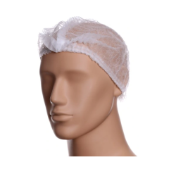 Non-Woven disposable cap PP, 100pcs - одноразовые шапочки