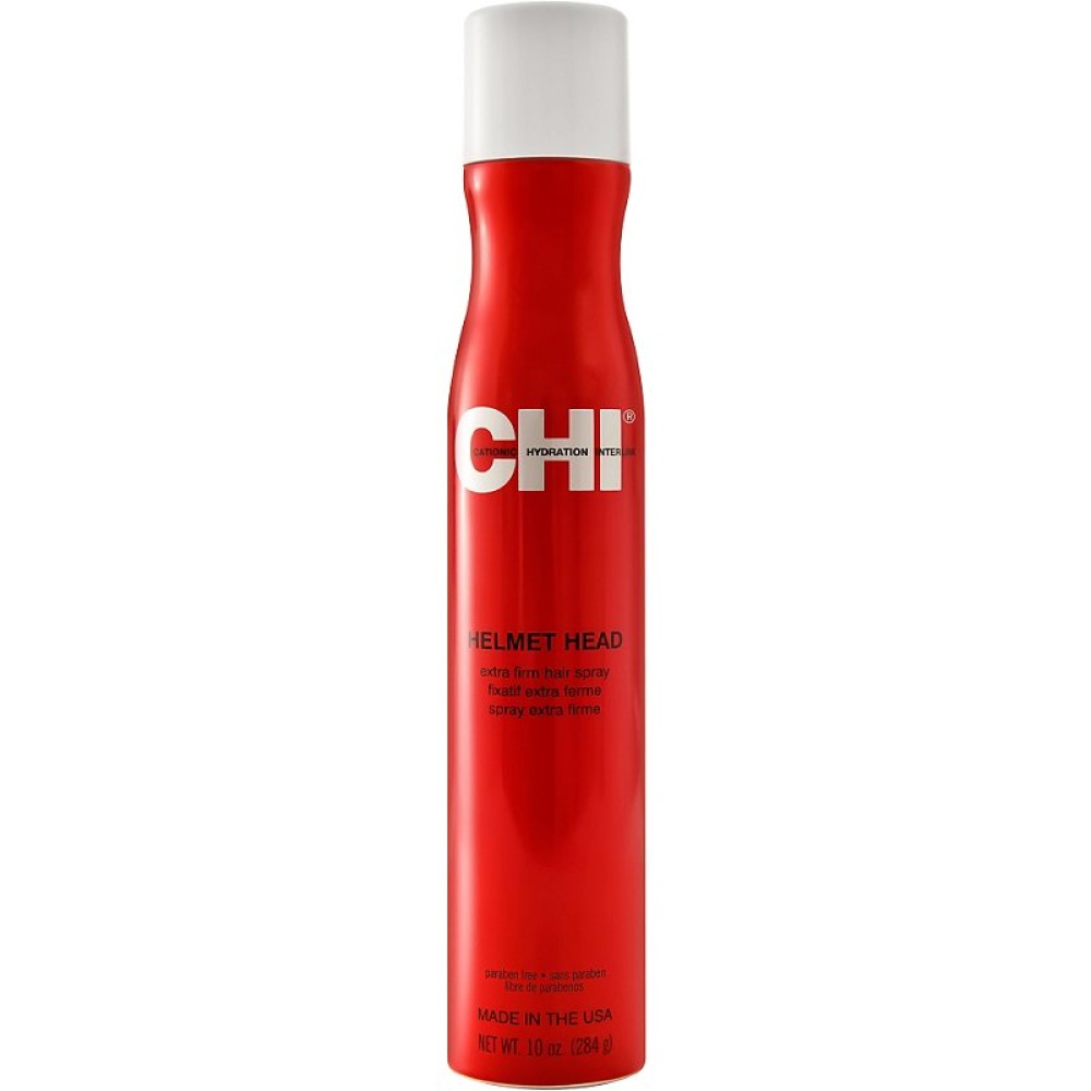 CHI Helmet Head Extra Firm Hair Spray - Ļoti stipras fiksācijas matu laka, 284gr.