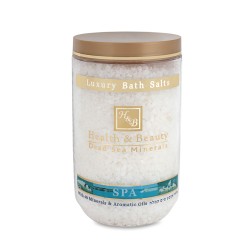HEALTH&BEAUTY Luxury Bath Salts Natural - Dabīgais Nāves jūras sāls, 1.2kg