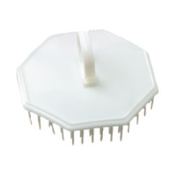 Scalp massage brush black