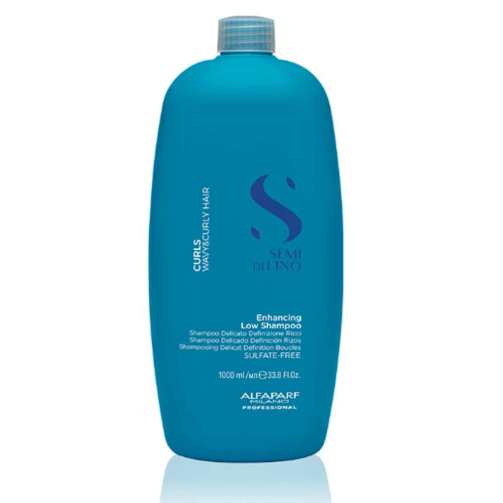 ALFAPARF Milano Semi Di Lino CURLS Shampoo - Šampūns lokainiem un cirtainiem matiem, 1000ml