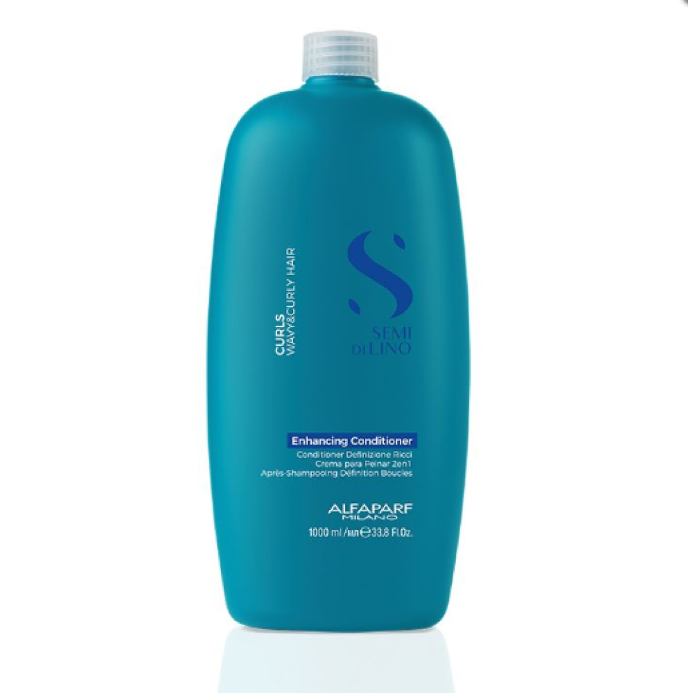 ALFAPARF Milano Semi Di Lino CURLS Conditioner - Kondicionieris lokainiem un cirtainiem matiem, 1000ml