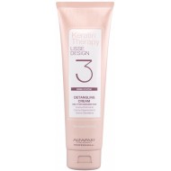 Alfaparf LISSE DESIGN Keratin Therapy DETANGLING CREAM Nr.3 - Matu aizsargājošs krēms bojātiem matiem, pret matu spurošanos, 150ml