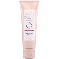 Alfaparf LISSE DESIGN Keratin Therapy DETANGLING CREAM Nr.3 - Matu aizsargājošs krēms bojātiem matiem, pret matu spurošanos, 150ml