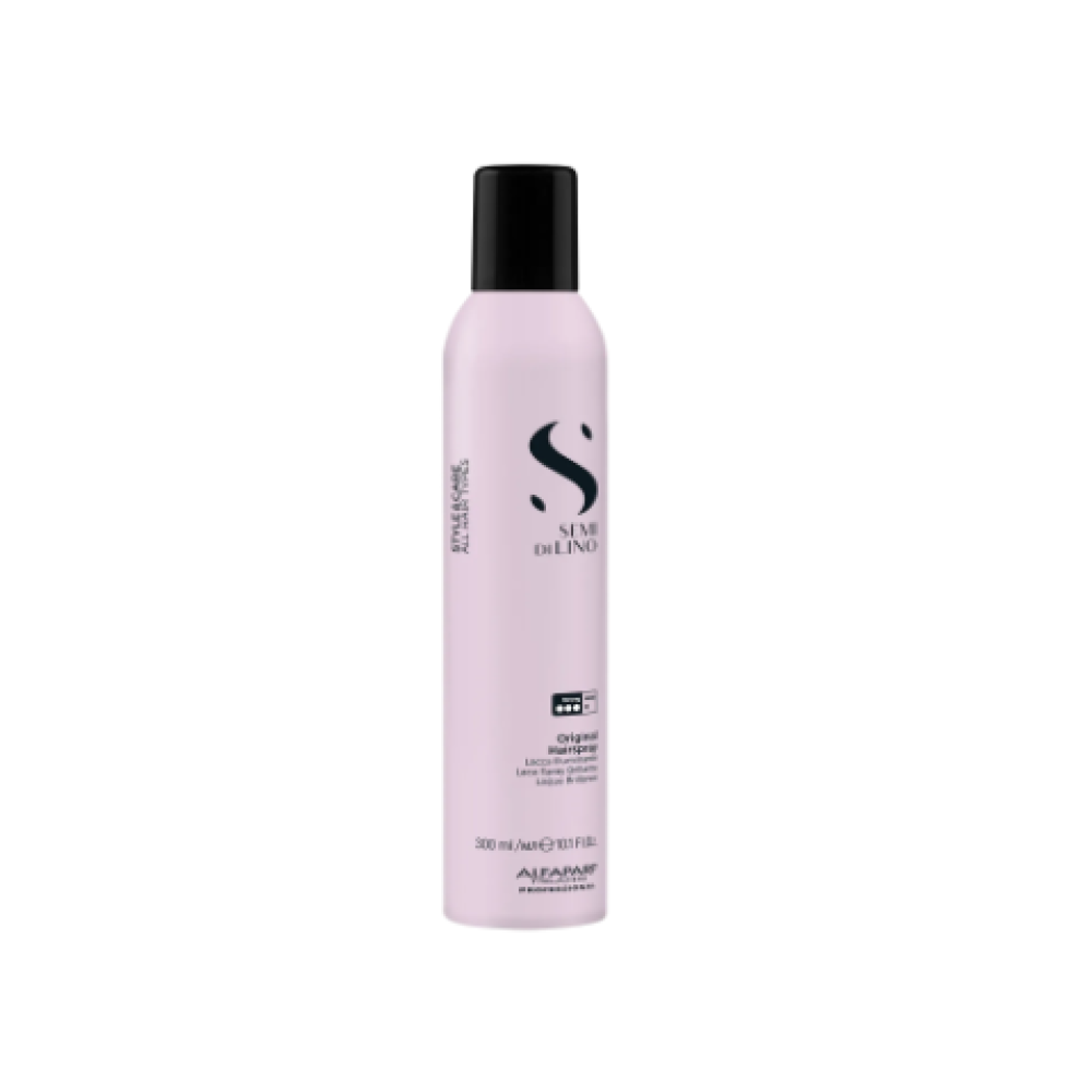 Alfaparf Semi Di Lino Style & Care Original Hairspray - Лак для волос сильной фиксации, 300ml