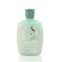 ALFAPARF Milano Semi Di Lino SCALP RELIEF Calming Micellar Shampoo - Nomierinošs micelārais šampūns jutīgai galvas ādai, 250ml