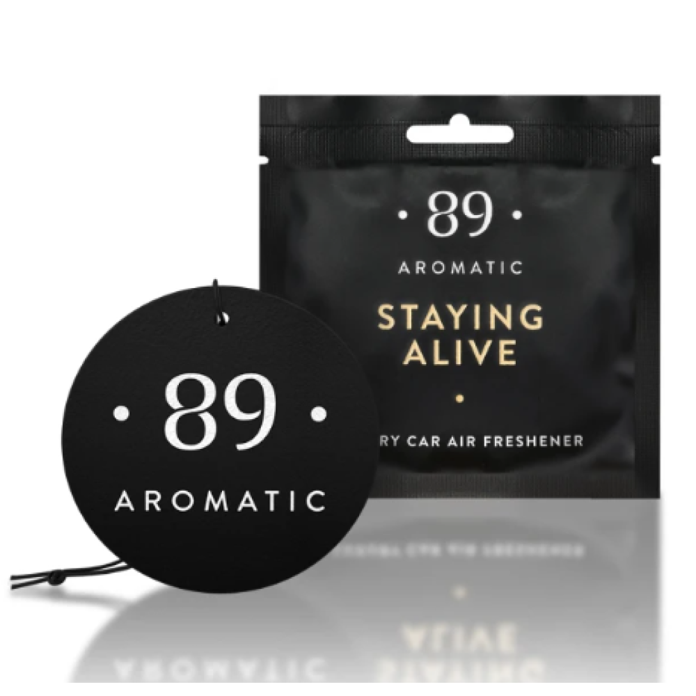 AROMATIC 89 - Car air freshener, STAYING ALIVE AROMATIC 89 - Car air freshener, STAYING ALIVE