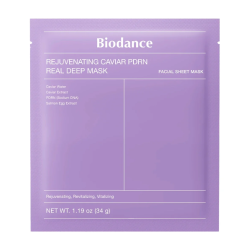 BIODANCE Biodance Rejuvenating Caviar PDRN Real Deep mask - Hidrogēla maska ar PDRN un laša ikru ekstraktu, 34g.