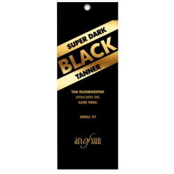 Art Of Sun Black Super Dark Tanner - Solārija krēms bez bronzeriem, 15ml