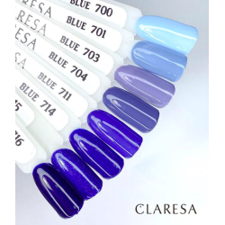 CLARESA BLUE 700 - Стойкий гибридный гель лак для ногтей, 5ml