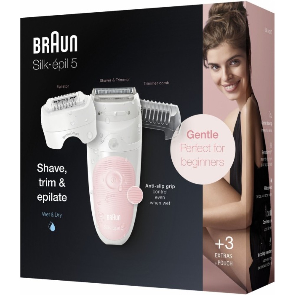 BRAUN epilators, SILK-EPIL 5 SensoSmart 5620