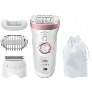 BRAUN epilators, SES 9720, white/pink