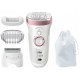 Epilators BRAUN Silk-epil 9, SensoSmart 9720, BALTS/ROZĀ