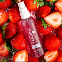 BYROKKO Gradual Strawberry Self-tanning Mist - Paštonējošais sprejs sejai ar zemeņu aromātu, 100ml