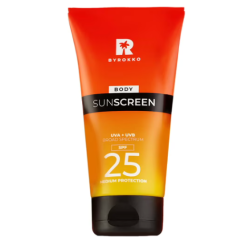 BYROKKO Body Sunscreen SPF 25 - Saules aizsargkrēms ķermenim, 150ml