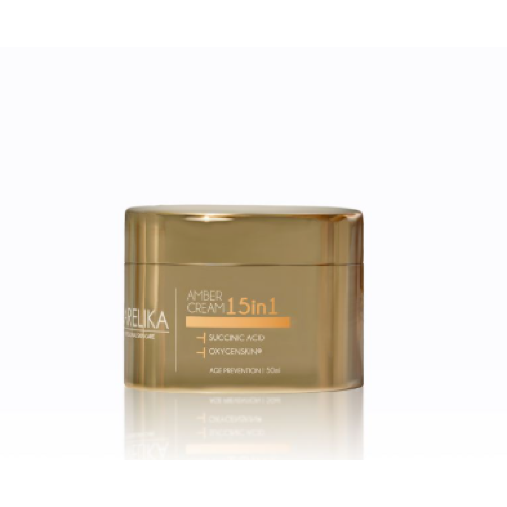CARELIKA Amber Cream 15in1 - Dziļi mitrinošs, nomierinošs, barojošs un ādu izlīdzinošs krēms, 50ml CARELIKA Amber Cream 15in1 - Dziļi mitrinošs, nomierinošs, barojošs un ādu izlīdzinošs krēms, 50ml
