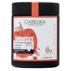 CARELIKA Shaker Prebiotic Smoussy Mask Acerola and Goji - Vitamīnu putu šeikera maska ar prebiotikām, 15gr.