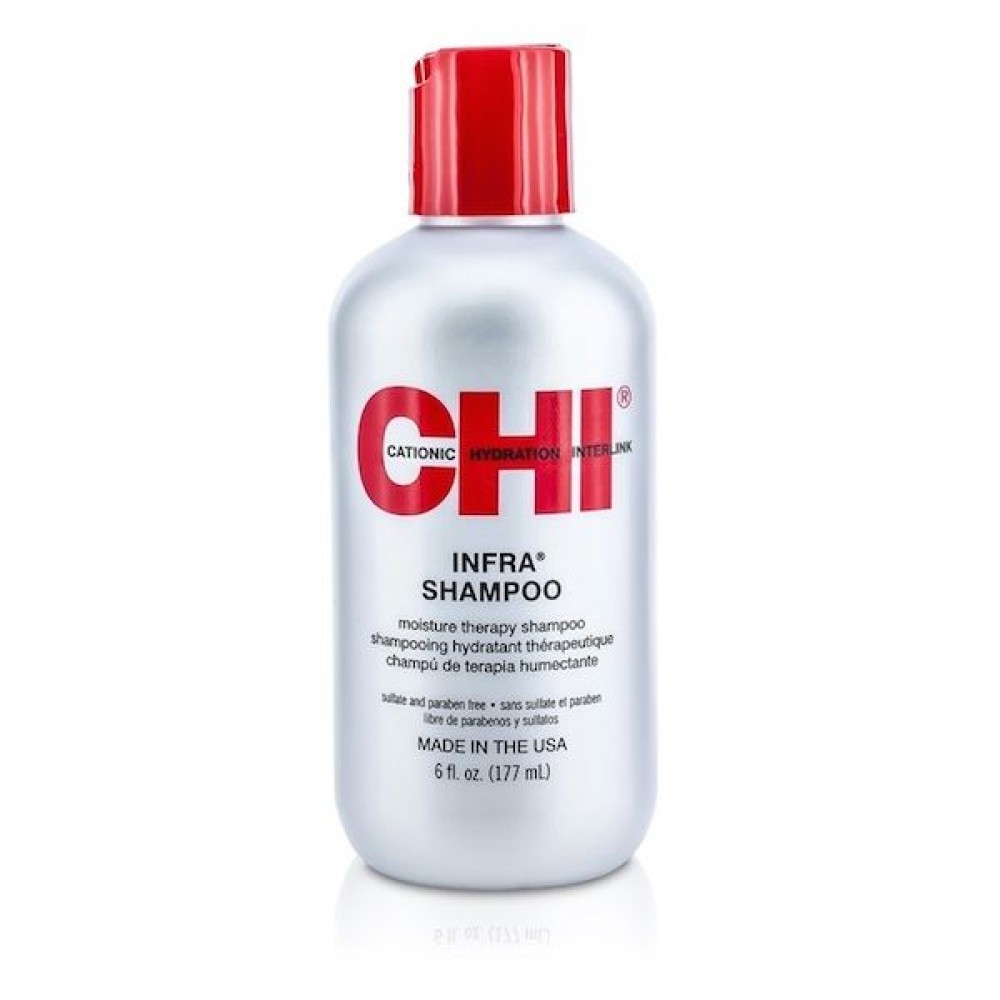 CHI Infra Shampoo Moisture Therapy Shampoo - Zīdu saturošs šampūns, 177ml