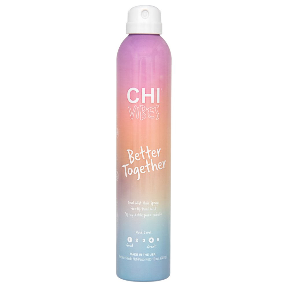 CHI VIBES Better Together Dual Mist Hairspray - Divkāršas fiksācijas matu laka, 284gr.