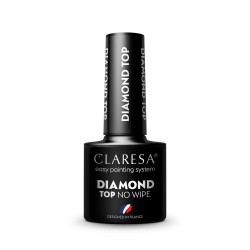 CLARESA DIAMOND Top - Гибридный стойкий верхний слой для гель-лака, 5ml