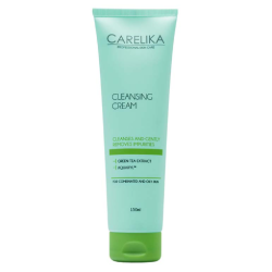 CARELIKA Cleansing Cream with Green Tea - Attīrošs krēms ar zaļās tējas ekstraktu, 150ml