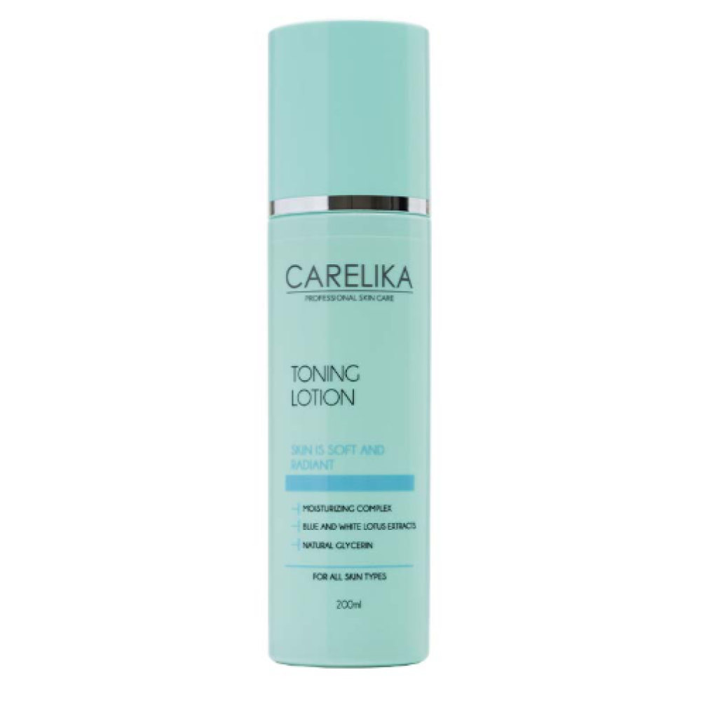 CARELIKA Toning Lotion - Tonizējošs losjons ar mitrinošu kompleksu bez alkohola, 200ml CARELIKA Toning Lotion - Tonizējošs losjons ar mitrinošu kompleksu bez alkohola, 200ml