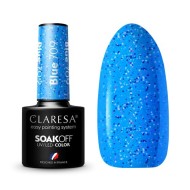 CLARESA BLUE 709 - Стойкий гибридный гель лак для ногтей, 5ml