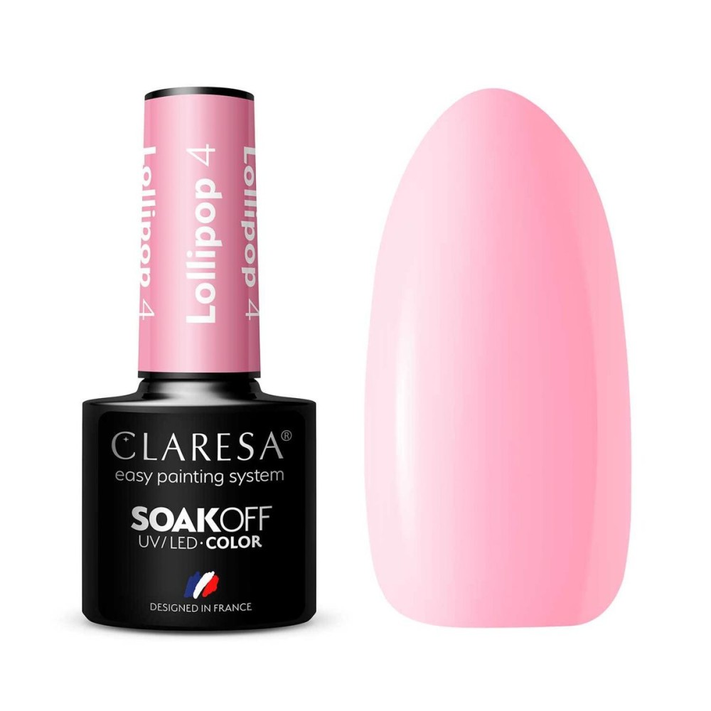 CLARESA Lollipop 4 - Gela nagu laka, 5ml CLARESA Lollipop 4 - Gela nagu laka, 5ml