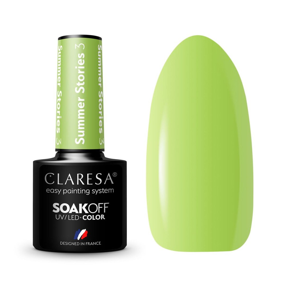 CLARESA Summer Stories 3 - Gela nagu laka, 5ml CLARESA Summer Stories 3 - Gela nagu laka, 5ml
