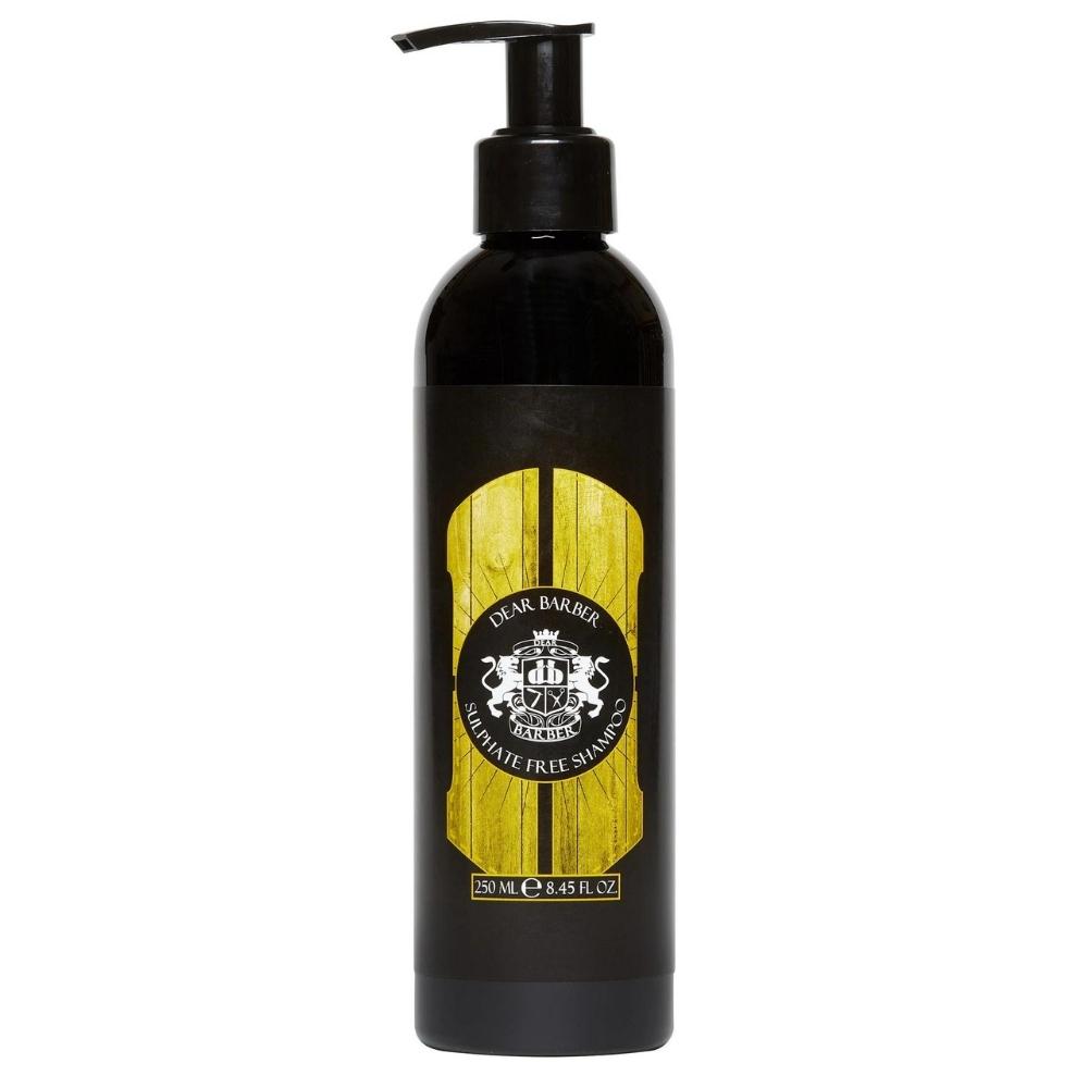 DEAR BARBER Sulphate Free Shampoo - Bezsulfātu šampūns matiem un bārdai, 250ml