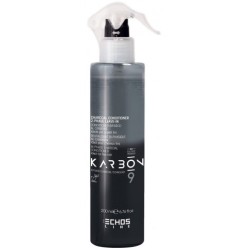 ECHOSLINE KARBON 9 Charcoal 2-Phase Leave-In Conditioner - Divfāžu ogļu kondicionieris, neskalojams, 200ml