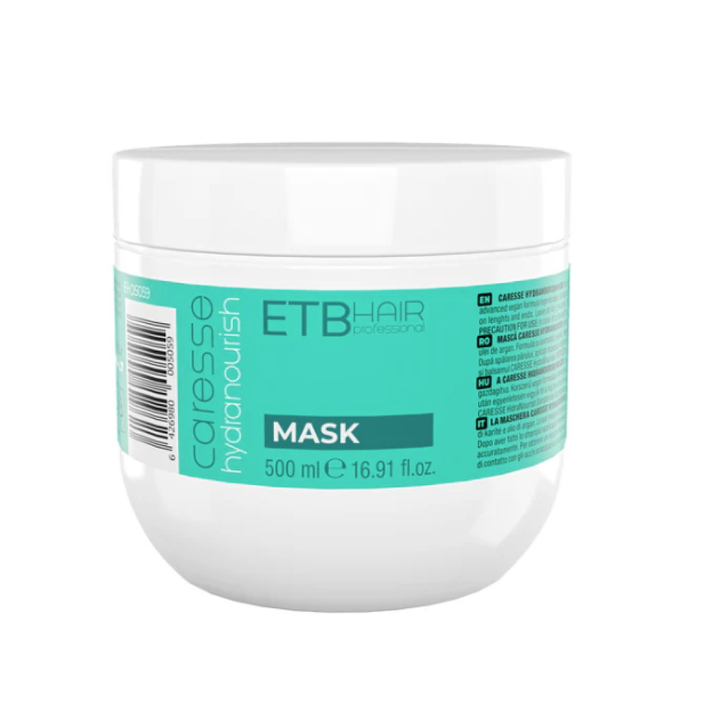 ETB CARESSE Hydranourish Mask - Mitrinoša matu maska, 500ml (6426980005059)