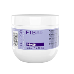 ETB CARESSE No-Yellow Toning Mask - Tonējoša matu maska blondiem matiem, 500ml
