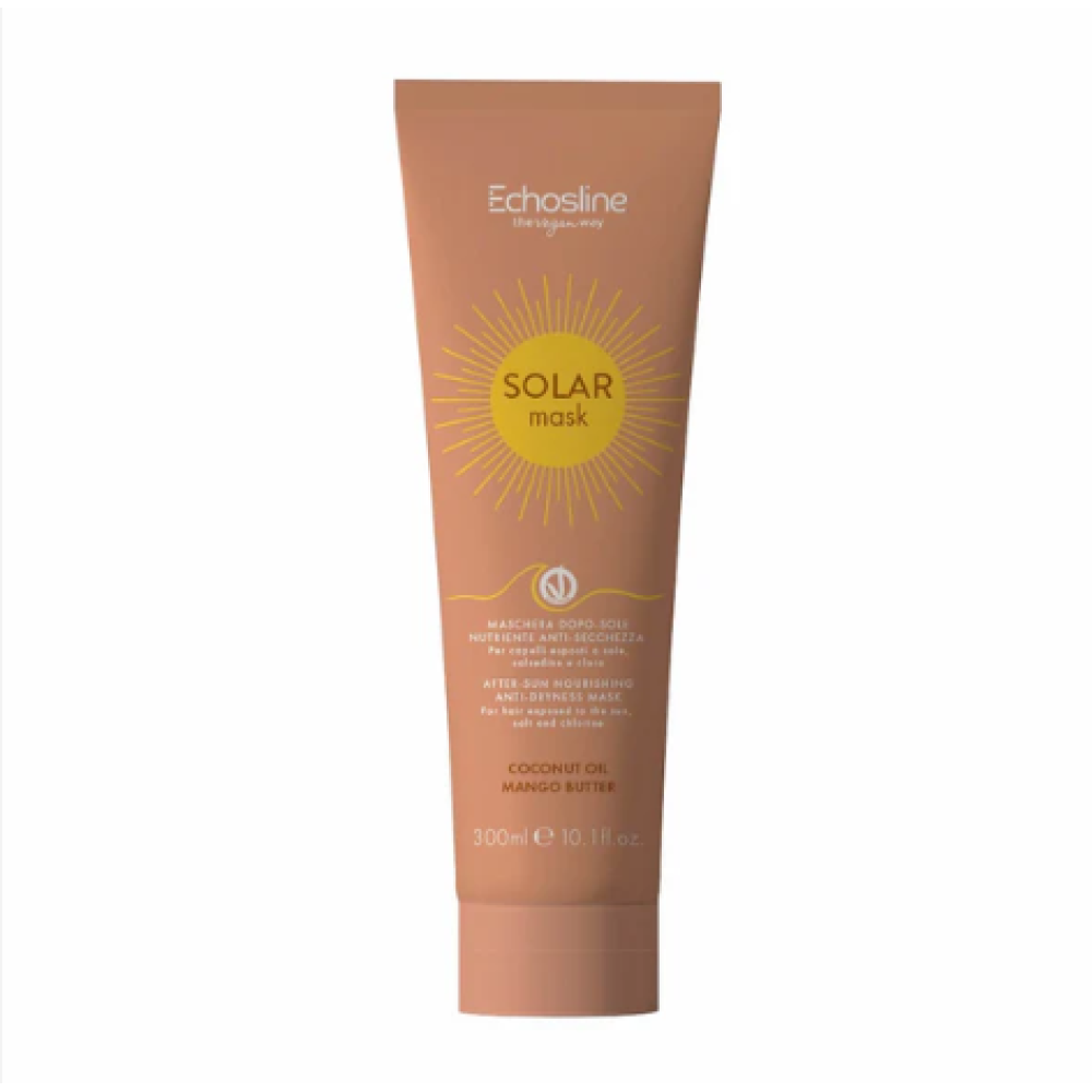 ECHOSLINE SOLAR Mask - Barojoša maska ar kokosriekstu eļļu un mango sviestu, 300ml ECHOSLINE SOLAR Mask - Barojoša maska ar kokosriekstu eļļu un mango sviestu, 300ml