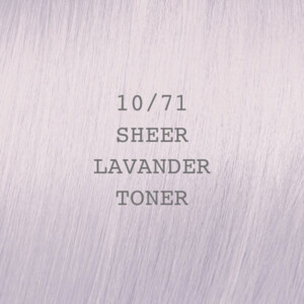 ELGON Moda&Styling Hair Colour - Крем-краска для волос, 10/71 - SHEER LAVENDER TONER / яркий блонд прозрачная лаванда