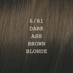 ELGON Moda&Styling Hair Colour - Krēmkrasa matiem, 6/81 - DARK ASH BROWN BLONDE / tumši brūns pelnu blonds