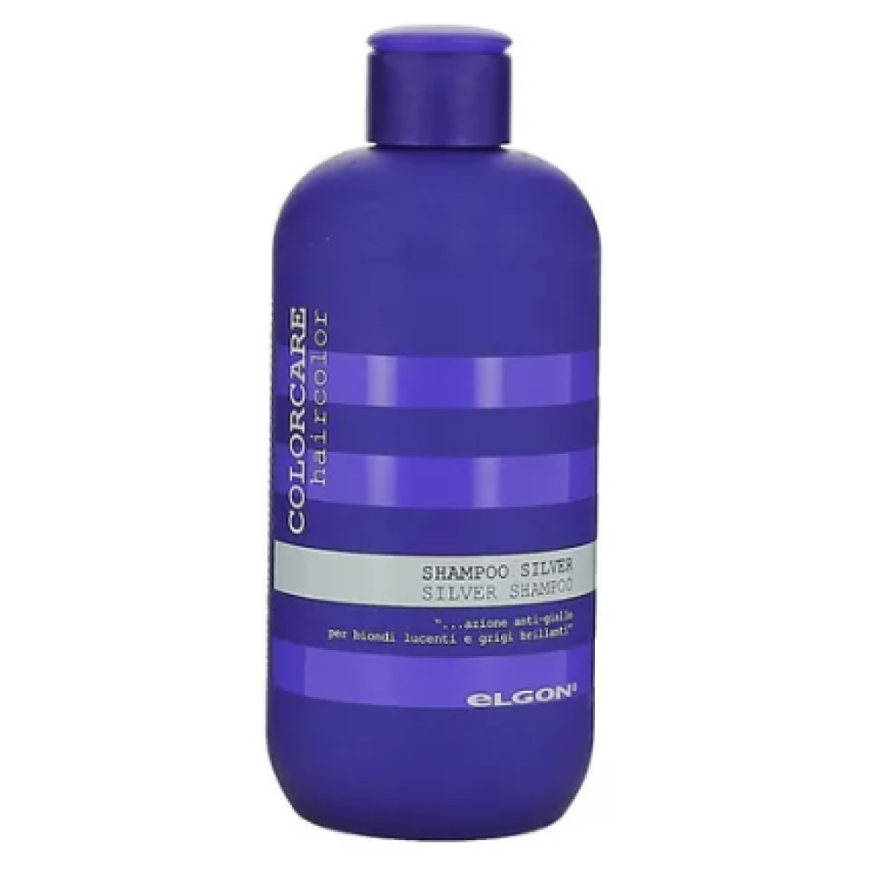 ELGON Silver Shampoo - Šampūns dzeltenu matu neitralizēšanai, 300ml