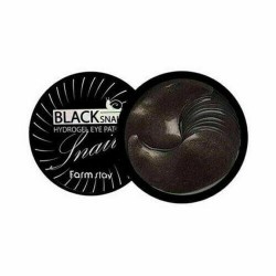 FarmStay Black Snail Hydrogel Eye Patch - Melnā gliemežu mucīna hidrogēla acu patči