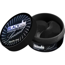 FarmStay Black Snail Hydrogel Eye Patch - Melnā gliemežu mucīna hidrogēla acu patči