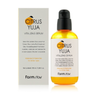 FarmStay Citrus Yuja Vitalizing Serum - Освежающая сыворотка для лица с экстрактом юдзу, 100ml