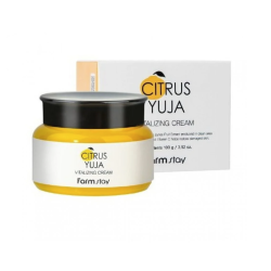 FarmStay Citrus Yuja Vitalizing Cream - Atjaunojošs sejas krēms, 100ml