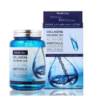 FarmStay Collagen & Hyaluronic Acid All-In-One Ampoule, 250ml
