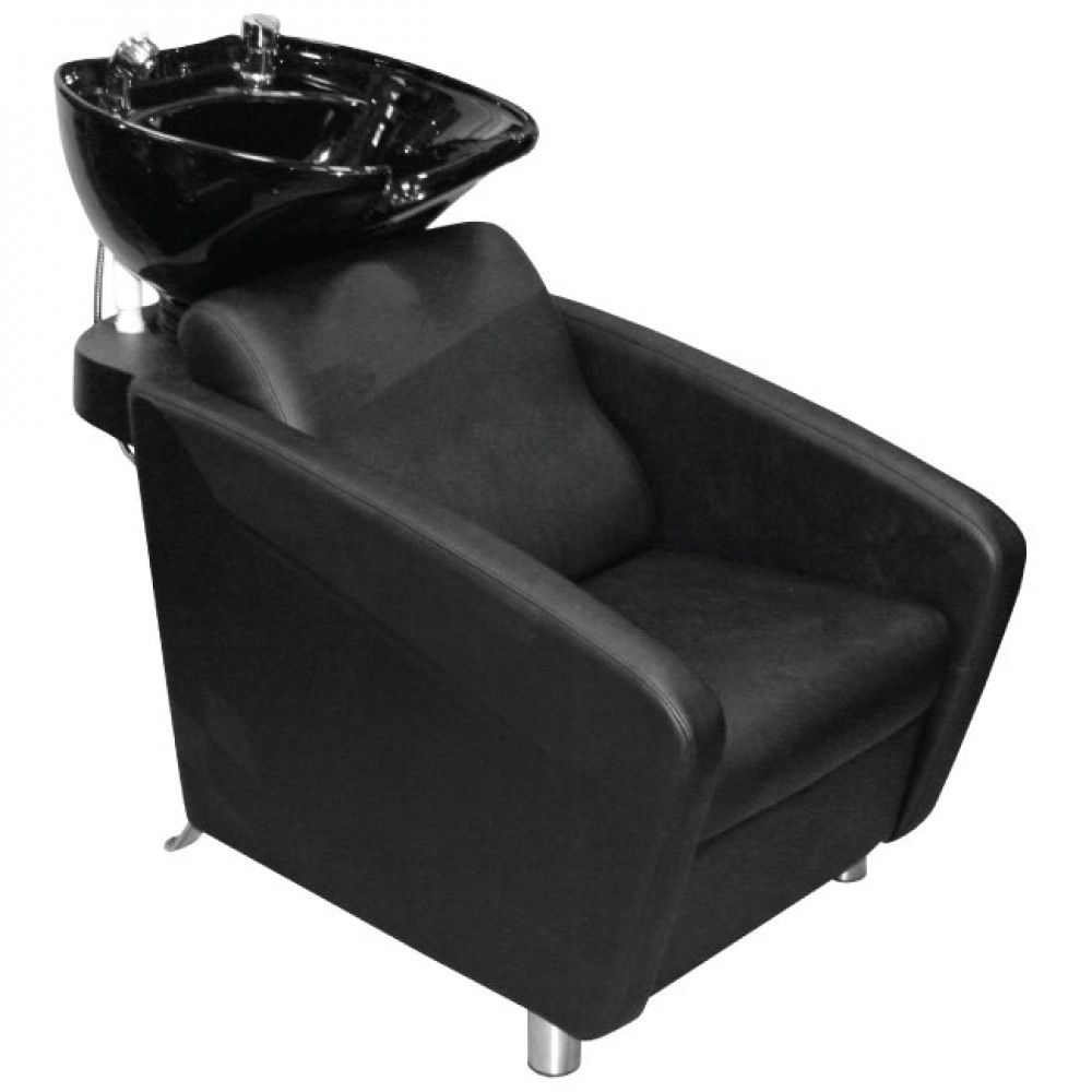 HAIR WASHING SINK AND CHAIR 556 BLACK