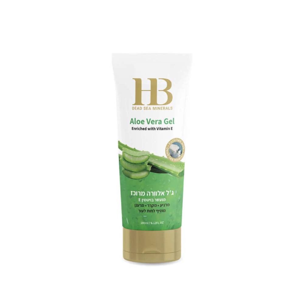 H&B Aloe Vera Gel - Nomierinošs, atsvaidzinošs universāls gēls Aloe Vera, 180ml (H&B00030)