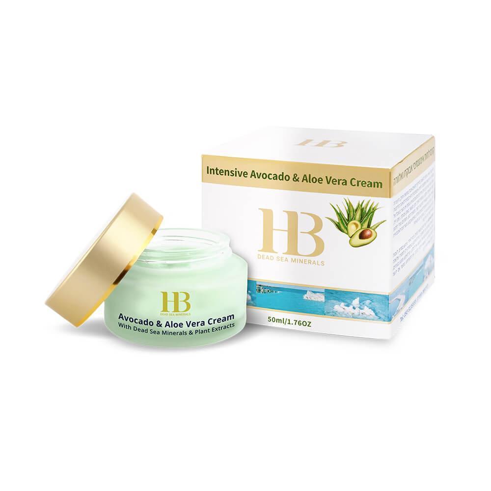 H&B Intensive Avocado & Aloe Vera Cream - Интенсивный увлажняющий крем для лица с авокадо и алоэ