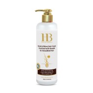 H&B Moist & Shine Silicone Hair Cream No-Rinse Enriched with Keratin - Mitrinošs un spīdumu piešķirošs matu krēms ar keratīnu un silikonu, neskalojams, 400ml