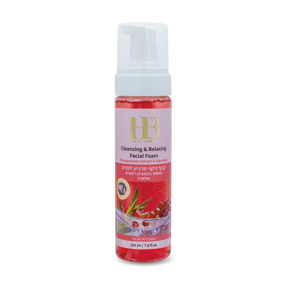 Health & Beauty Cleansing&Relaxing Facial Foam Pomegranate extract & Aloe Vera, 225ml